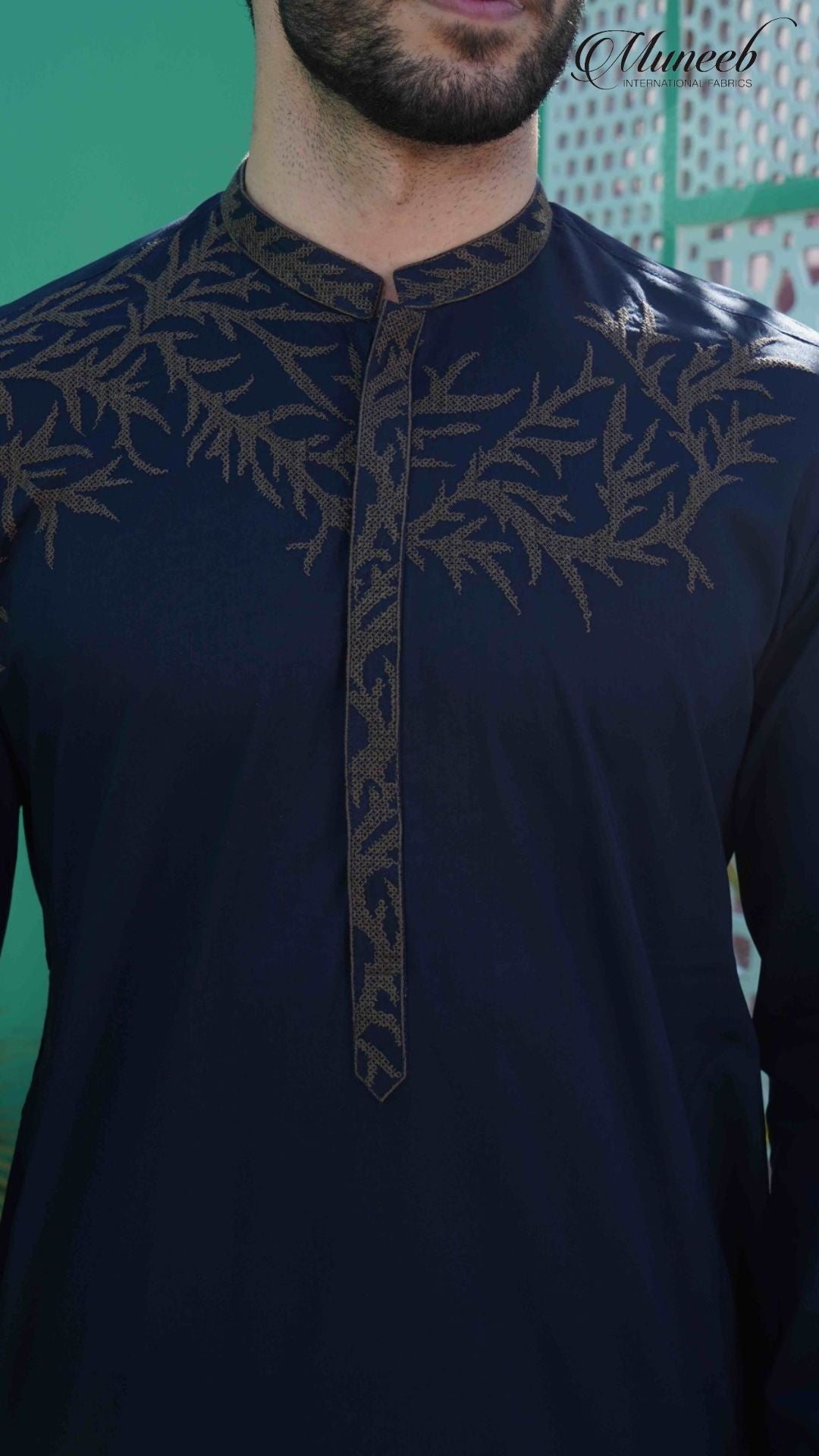 ZOUQ-E-BAHAR | BLUE | UNSTITCHED | SHALWAR KAMEEZ