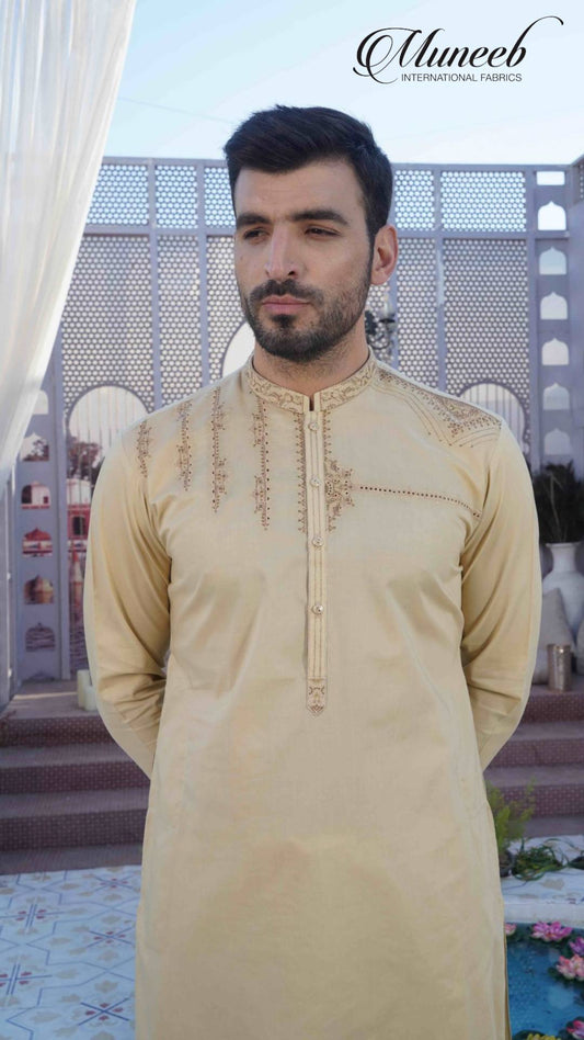 ZOUQ-E-BAHAR | SKIN | UNSTITCHED | SHALWAR KAMEEZ