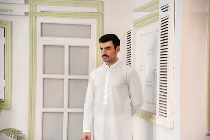 RANG -E- BAHAR | OFF-WHITE | UNSTITCHED | SHALWAR KAMEEZ