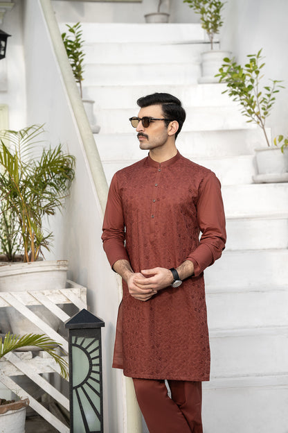 RANG -E- BAHAR | SIENNA | UNSTITCHED | SHALWAR KAMEEZ