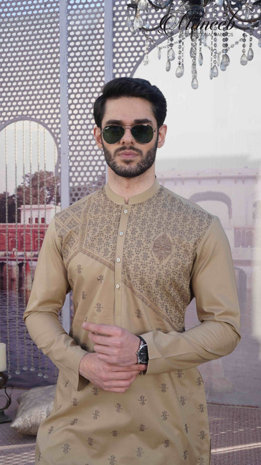 ZOUQ-E-BAHAR | SKIN | UNSTITCHED | SHALWAR KAMEEZ